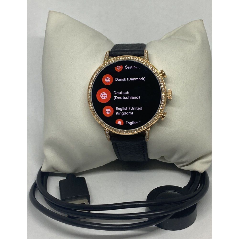 Fossil Gen 4 Authentic Digital Dial Smart Watch Custom Band FTW6011 DC140
